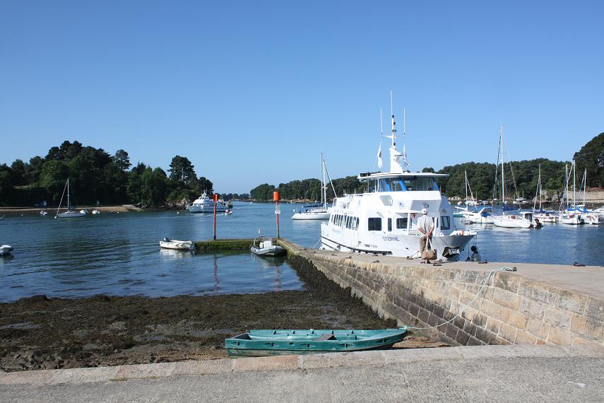 Départ vers les iles du Golfe